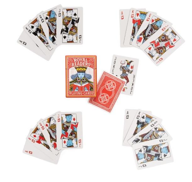 Royal Readers Playing Cards — Out of Print