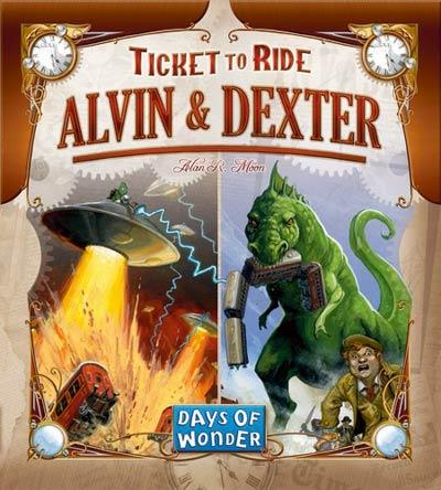 Ticket to Ride - Alvin & Dexter Monster Expansion