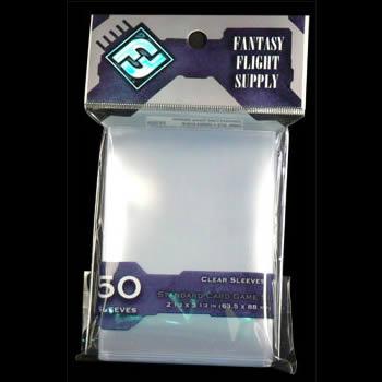 Gray - Standard Clear Card Game sleeves