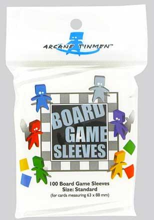 Boardgame Sleeves Standard Clear (63*88mm)