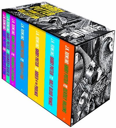 Harry Potter Boxed Set Vol 1-7 Adult Edition