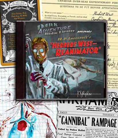 Herbert West: Reanimator - audio drama CD