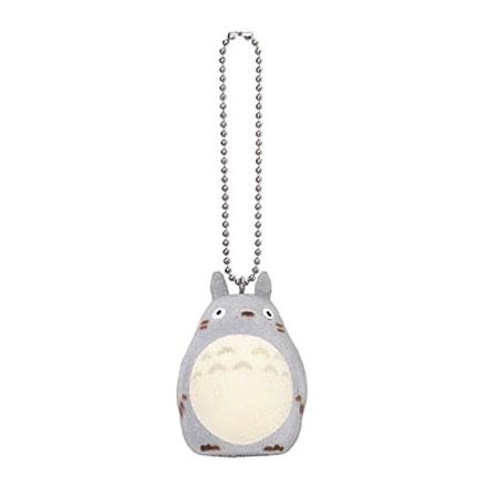 Flocking Key Chain Big Totoro