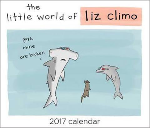 The Little World of Liz Climo 2017 Day-to-Day Calendar