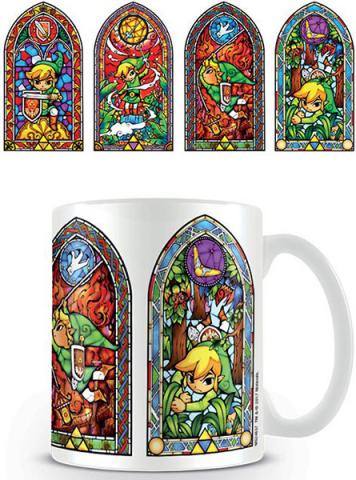 Legend of Zelda Wind Waker Mug Stained Glass