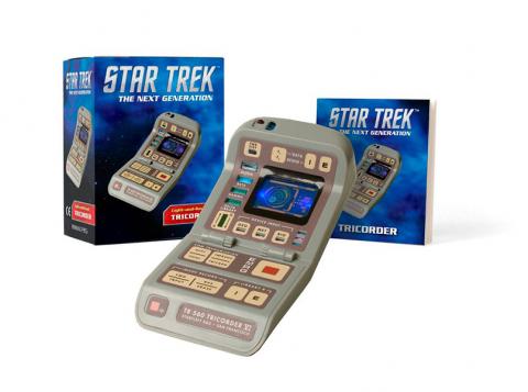 Star Trek Light-and-Sound Tricorder & Book Kit (Miniature Gift Kit)