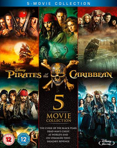 Pirates of the Caribbean 1-5