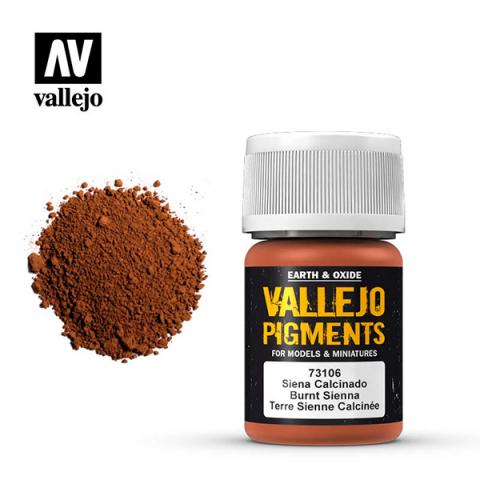 Vallejo Pigment Burnt Sienna