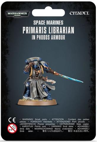 Primaris Librarian in Phobos Armour