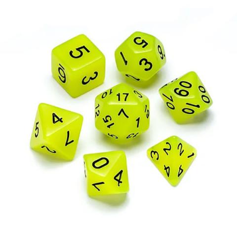 Fluorescent Jade - Numbers: Black