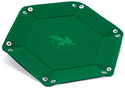 Greifenfels Hexagon Dice Tray (Green)