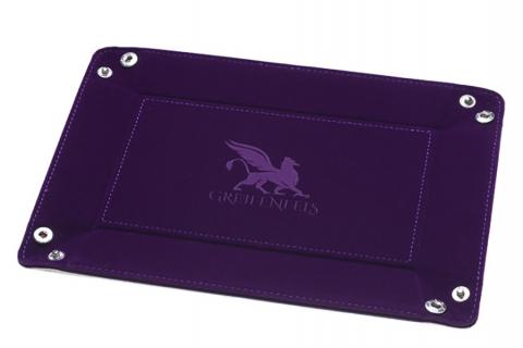 Greifenfels Rectangle Dice Tray (Purple)