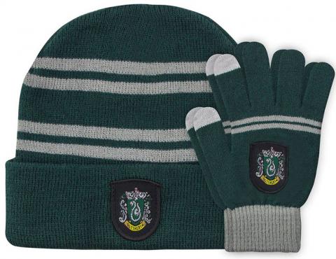 Beanie & Gloves Slytherin Kids Set