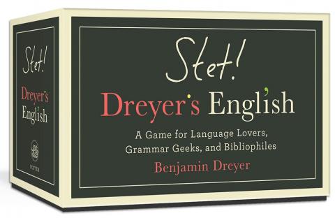 STET! Dreyer's English: A Game for Language Lovers