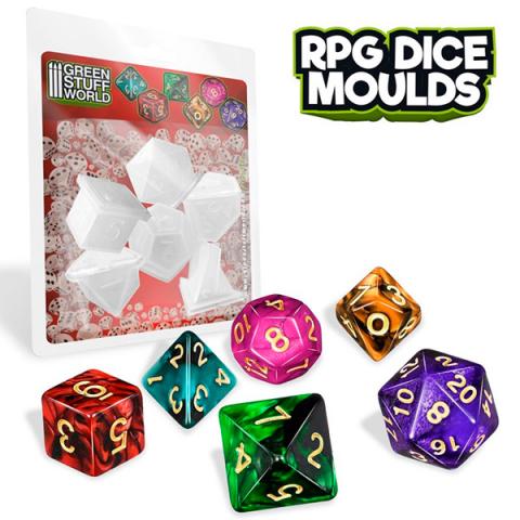 RPG Dice Moulds