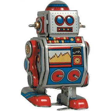 Robot Silver - liten