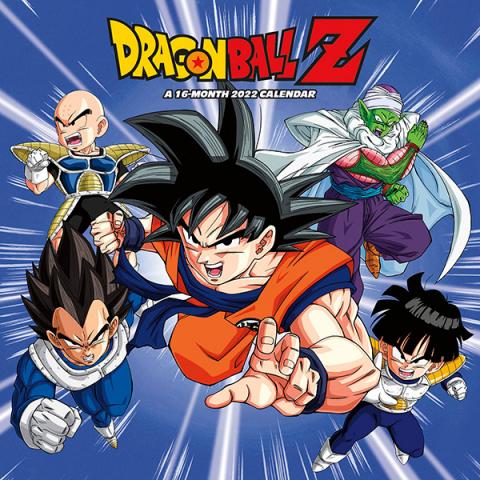 Dragon Ball Z 22 Wall Calendar Trends International Science Fiction Bokhandeln