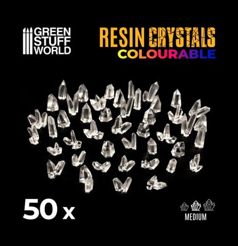 CLEAR Resin Crystals - Medium