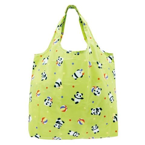 Japanese Pattern Shopping Ecobag: Shopping Ecobag: Korokoropanda (Panda)