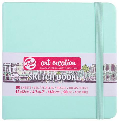 Sketchbook Fresh Mint 12 x 12 cm