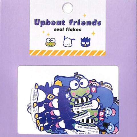 Stickers Flake Seals: Upbeat Friends (Purple)