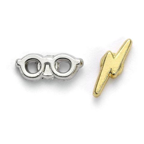 Earrings Lightening Bolt & Glasses