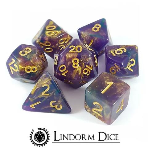 Mimic's Tongue set of 7 Dice