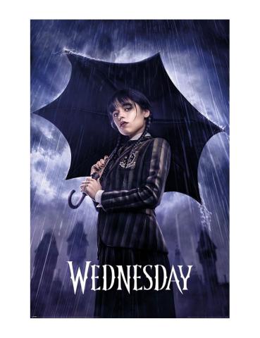 Wednesday Downpour Maxi Poster #W1