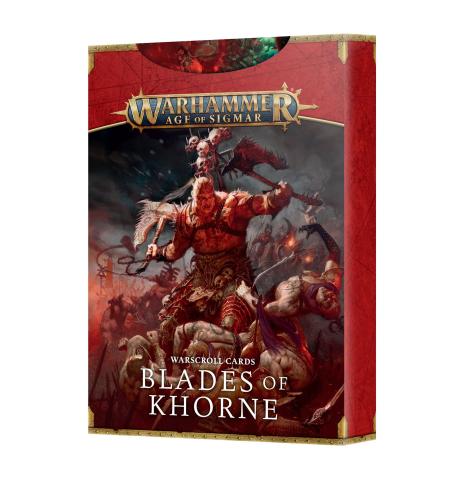 Blades of Khorne: Warscroll Cards