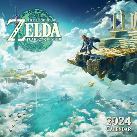 Legend of Zelda Tears of the Kingdom 2024 Wall Calendar
