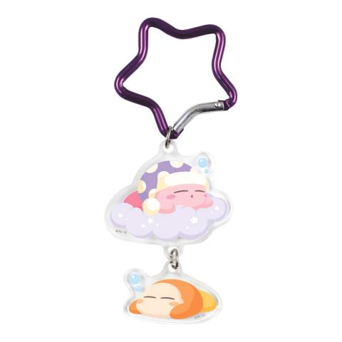 Acrylic Key Chain with Carabiner Sleep