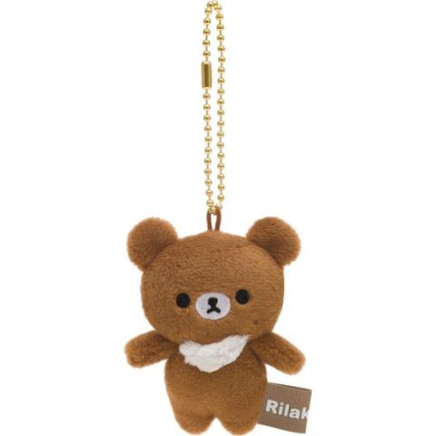 Plush Keychain Chairoikoguma: Classic Rilakkuma