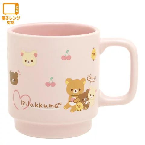 Stackable Mug: Rilakkuma Pink