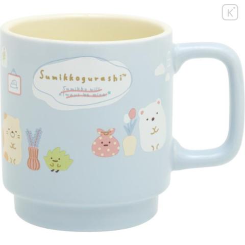 Stackable Mug: Sumikkogurashi Blue