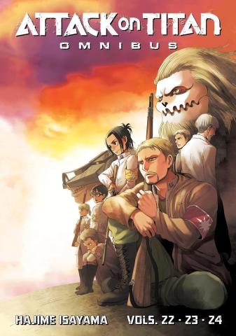 Attack on Titan Omnibus 8 (Vol 22-24)