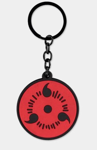 Sharingan Rubber Keychain