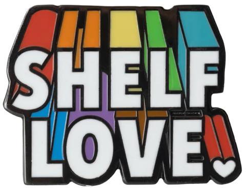 Shelf Love Enamel Pin