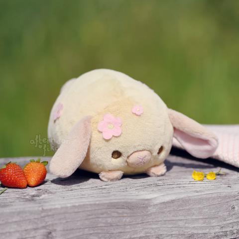 Plush: Botanical Bunny Pink Flowers