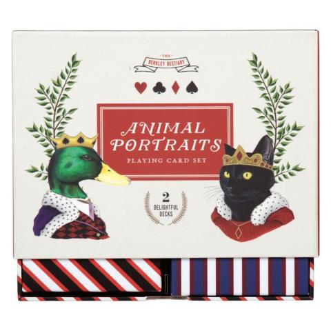 Animal Portraits Playing Cards