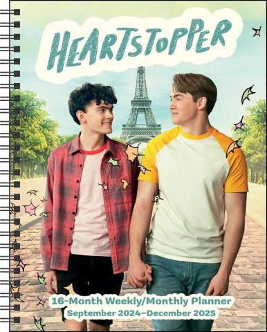 Heartstopper 16-Month 2024-2025 Weekly/Monthly Planner Calendar