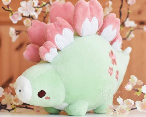 Plush: Sakura Sally the Stegosaurus