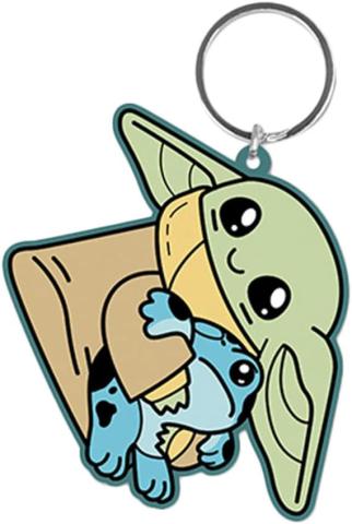 Grogu's Little Friend PVC Keychain