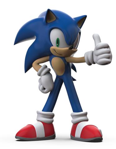 Figurine: Sonic Thumbs Up 7cm