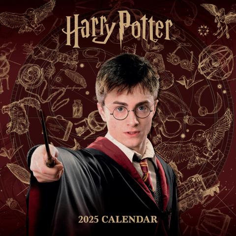 Harry Potter Official 2025 Wall Calendar