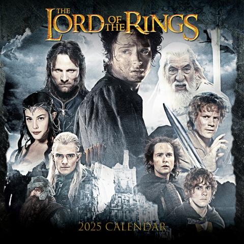 The Lord of the Rings Official 2025 Wall Calendar