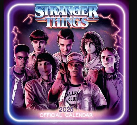 Stranger Things Official 2025 Calendar