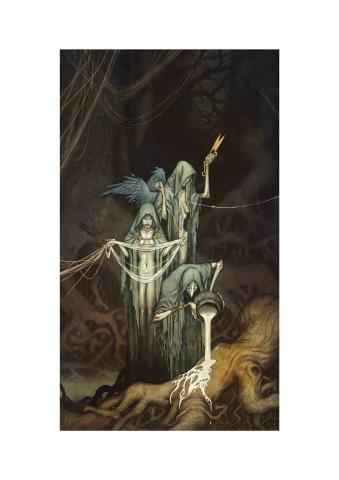 Art Print - The Norns A3