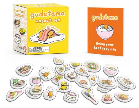 Gudetama Magnet Set (Miniature Gift Kit)