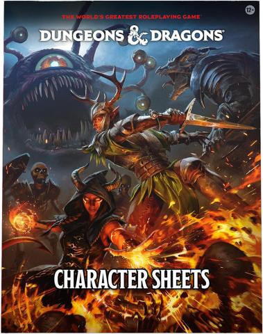 Character Sheets D & D 5e (2024)