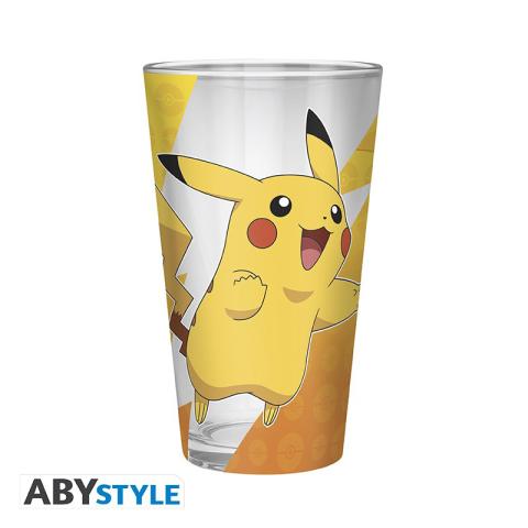 Pikachu Foil Large Glass 400ml